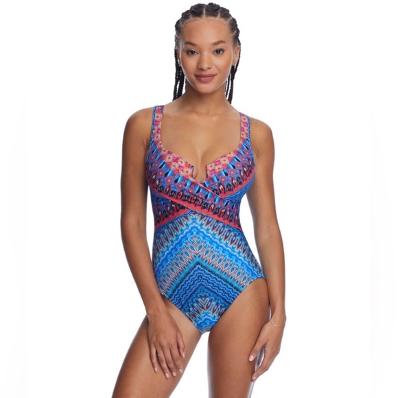 COPY - MIRACLESUIT Criss Cross Escape One Piece Swimsuit - Picture 8 of 8